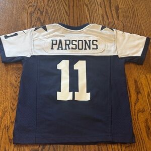NFL Navy & White Parsons #11 Kids Football Jersey